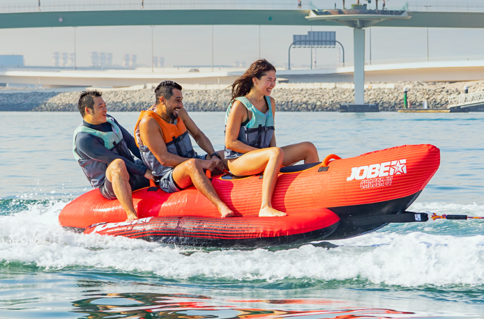 banana boat ride in dubai